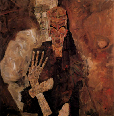 Egon Schiele The Self Seers (Death And Man)