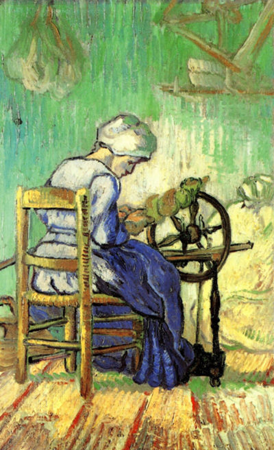 Vincent van Gogh The Spinner