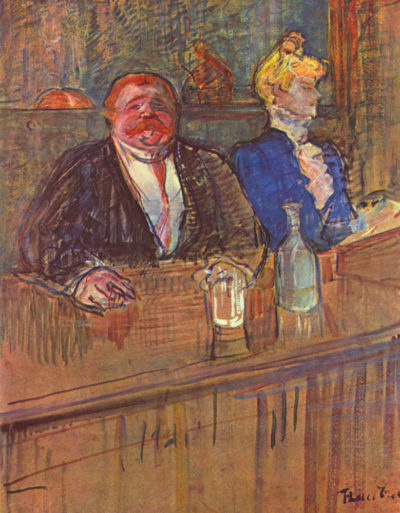 Henri de Toulouse-Lautrec The bar
