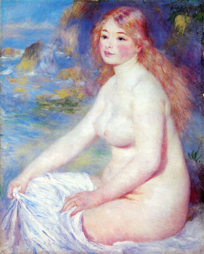 Pierre-Auguste Renoir The blond bather