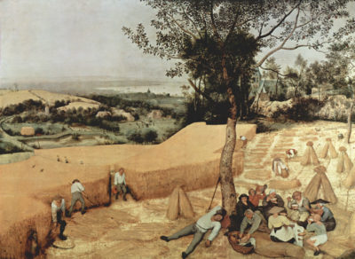 Pieter Bruegel The grain harvest