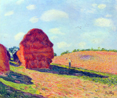 Alfred Sisley The straw Rent