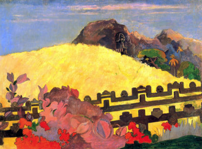 Paul Gauguin There is the Temple