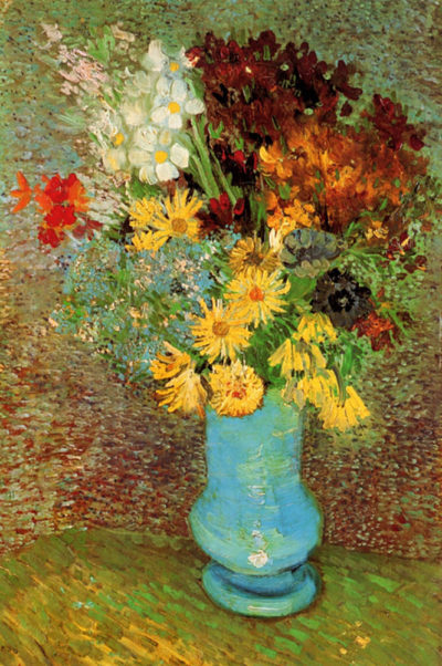 Vincent van Gogh Vase with Daisies and Anemones