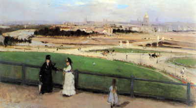 Berthe Morisot View of Paris from Trocadéro