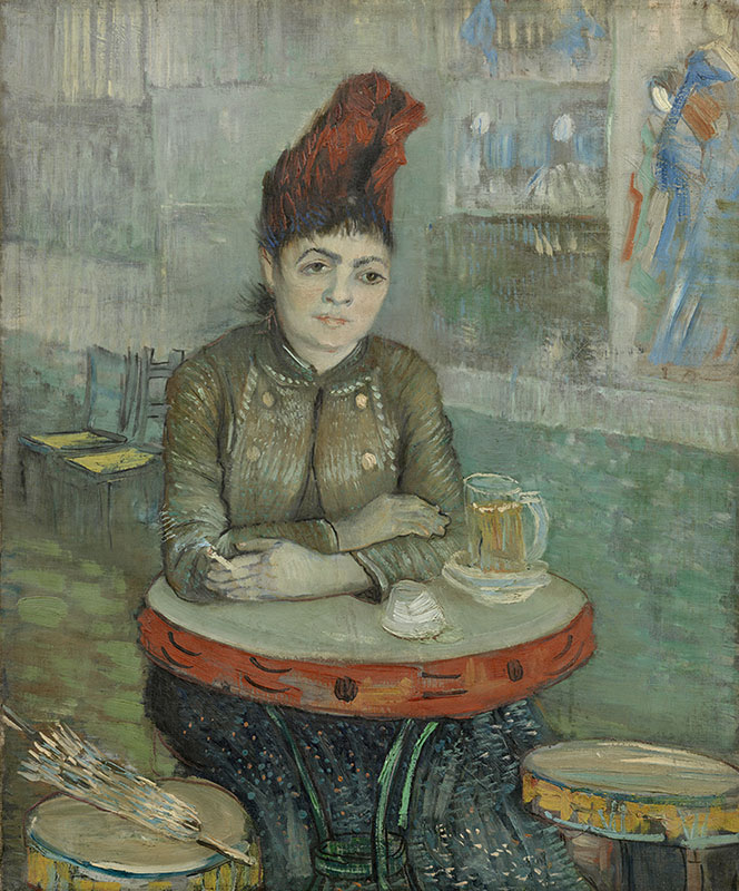 Vincent van Gogh In the Café: Agostina Segatori in Le Tambourin