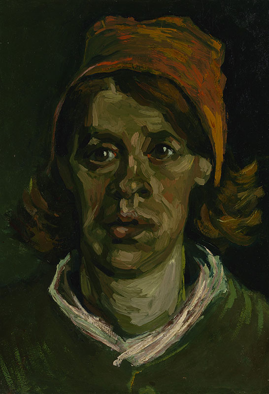 Vincent van Gogh Head of a Woman