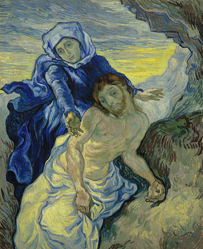 Vincent van Gogh Pietà (after Delacroix)