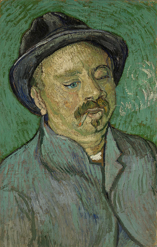 Vincent van Gogh Portrait of a One-Eyed Man