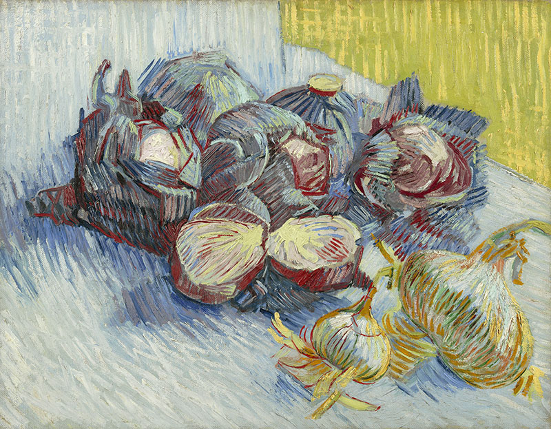 Vincent van Gogh Red Cabbages and Onions