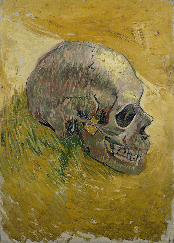 Vincent van Gogh Skull