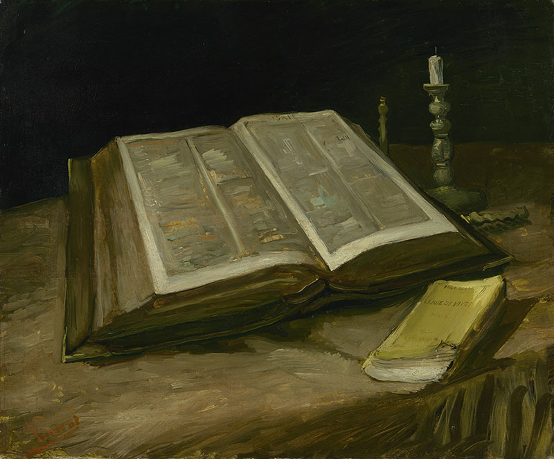 Vincent van Gogh Still Life with Bible