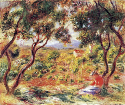 Pierre-Auguste Renoir Vines at Cagnes