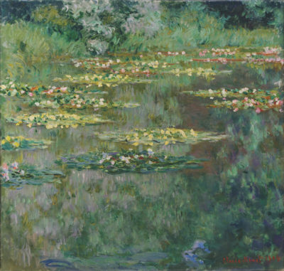 Claude Monet Water Lily Pond