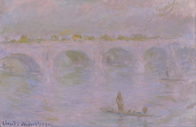 Claude Monet Waterloo Bridge in London