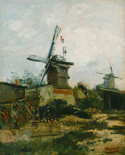 Vincent van Gogh Windmills on Montmartre