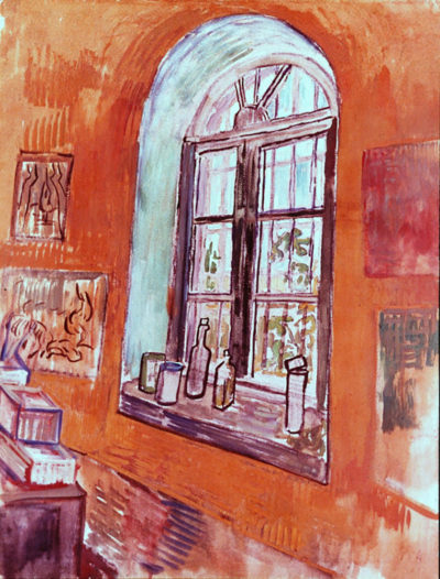 Vincent van Gogh Window of Vincent's Studio at the Asylum