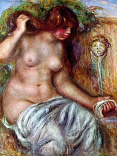Pierre-Auguste Renoir Woman at the Well