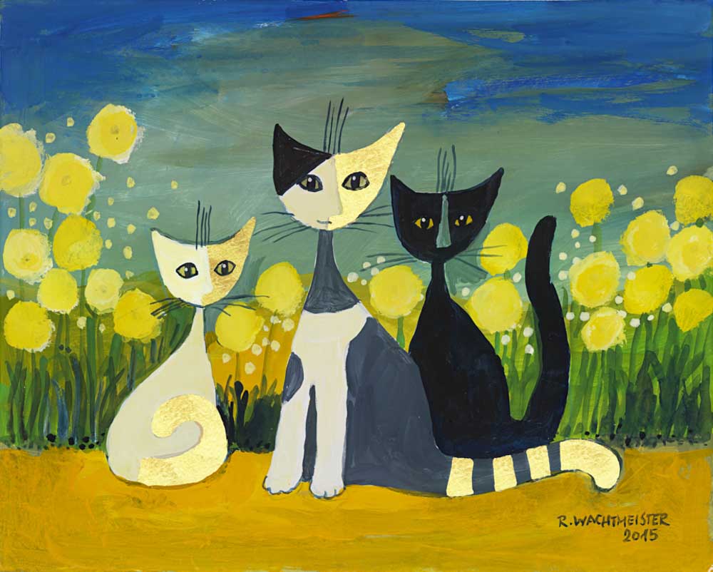 Rosina Wachtmeister - My Garden Size 9.5x11.75 Fine Art Print by Rosina  Wachtmeister at
